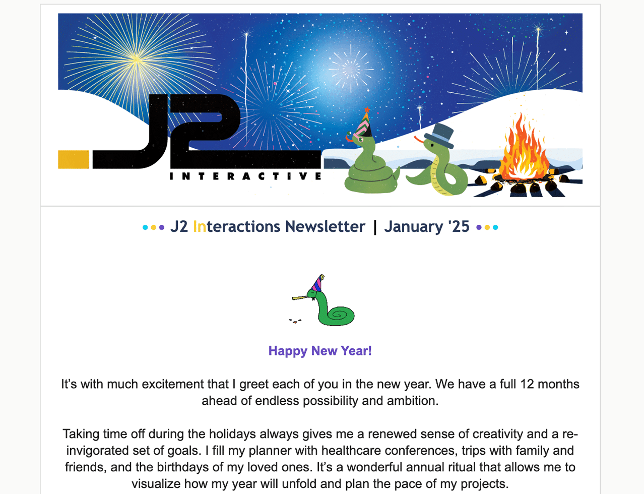 January 2025 Newsletter