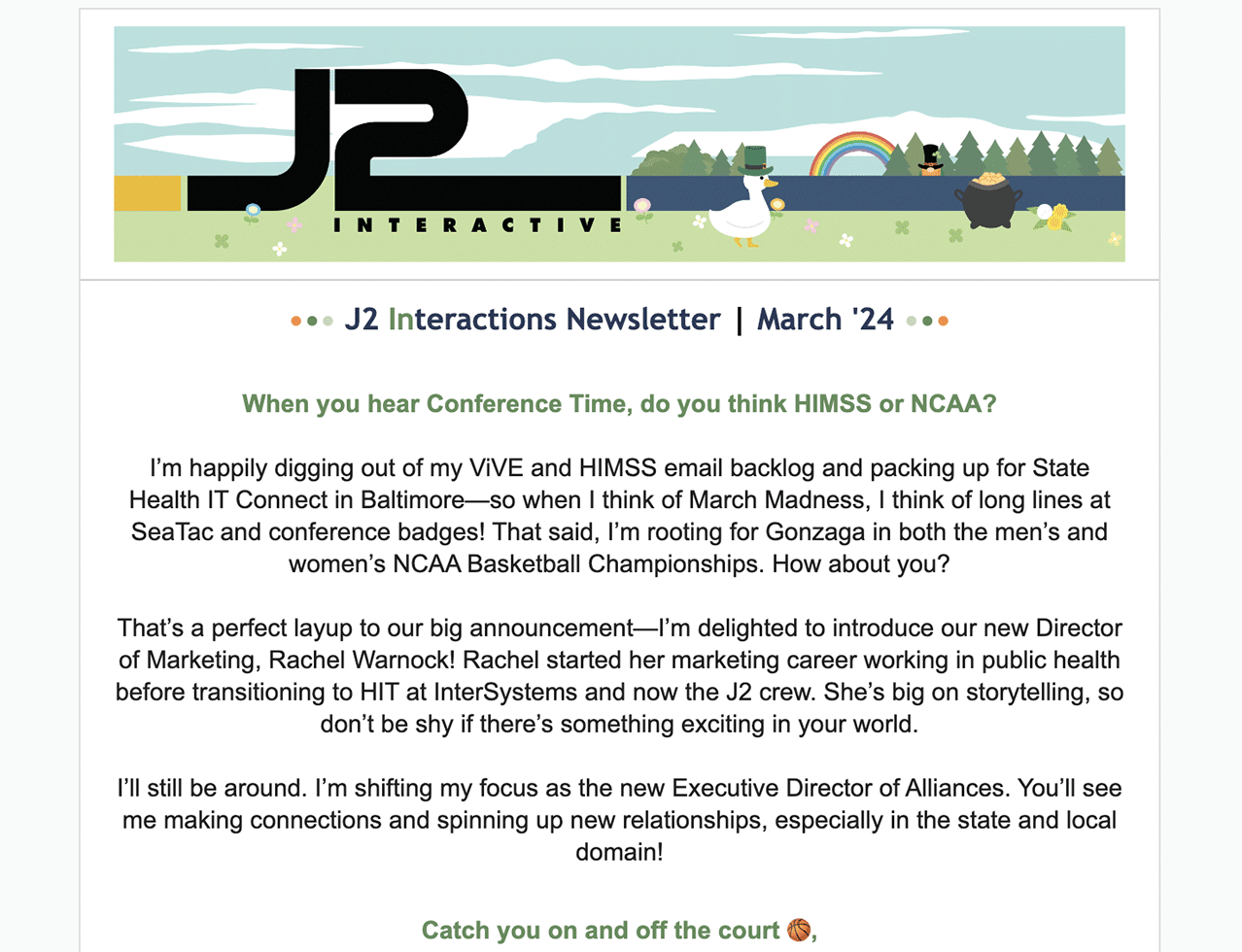 March 2024 J2 External Newsletter